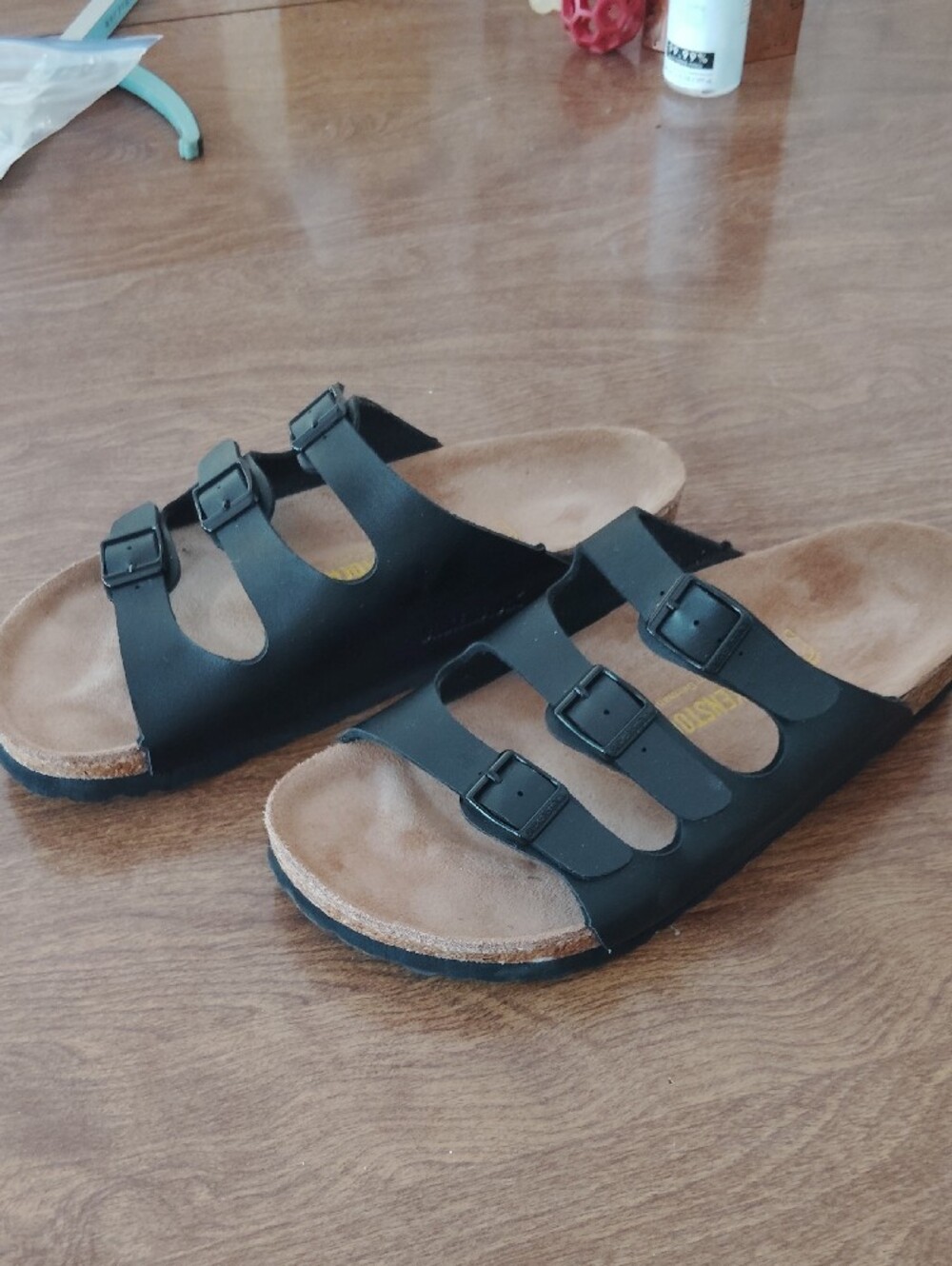 Women's Black Florida Sandals - Picture 8 of 11